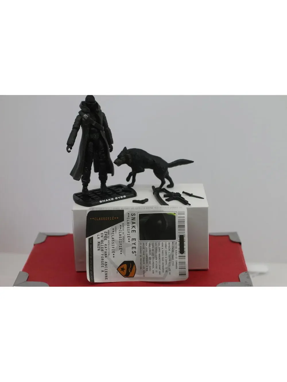 G.I. Joe Rise of Cobra Snake Eyes Paris Pursuit Black Timber Variant Hasbro 2009 - Picture 1 of 10